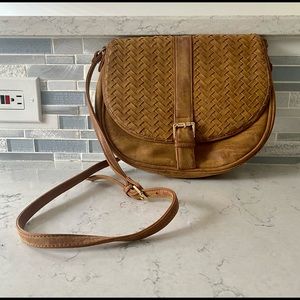 Feud Lux Suede shoulder hand bag